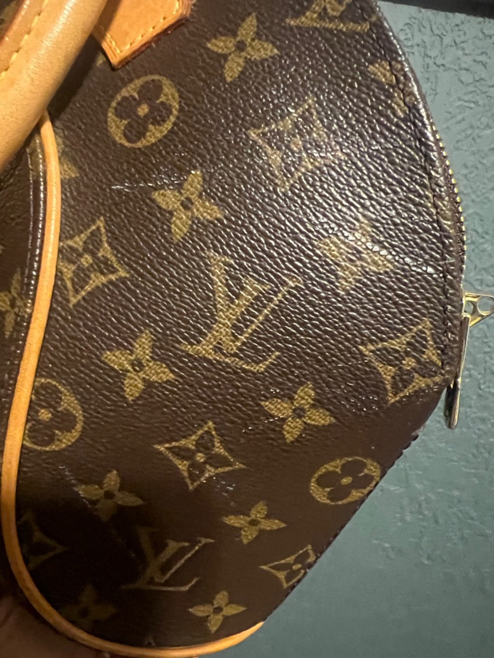 Louis Vuitton Monogram Ellipse  Satchel /shoulder bag in Brown and Tan canvas - Picture 5 of 9